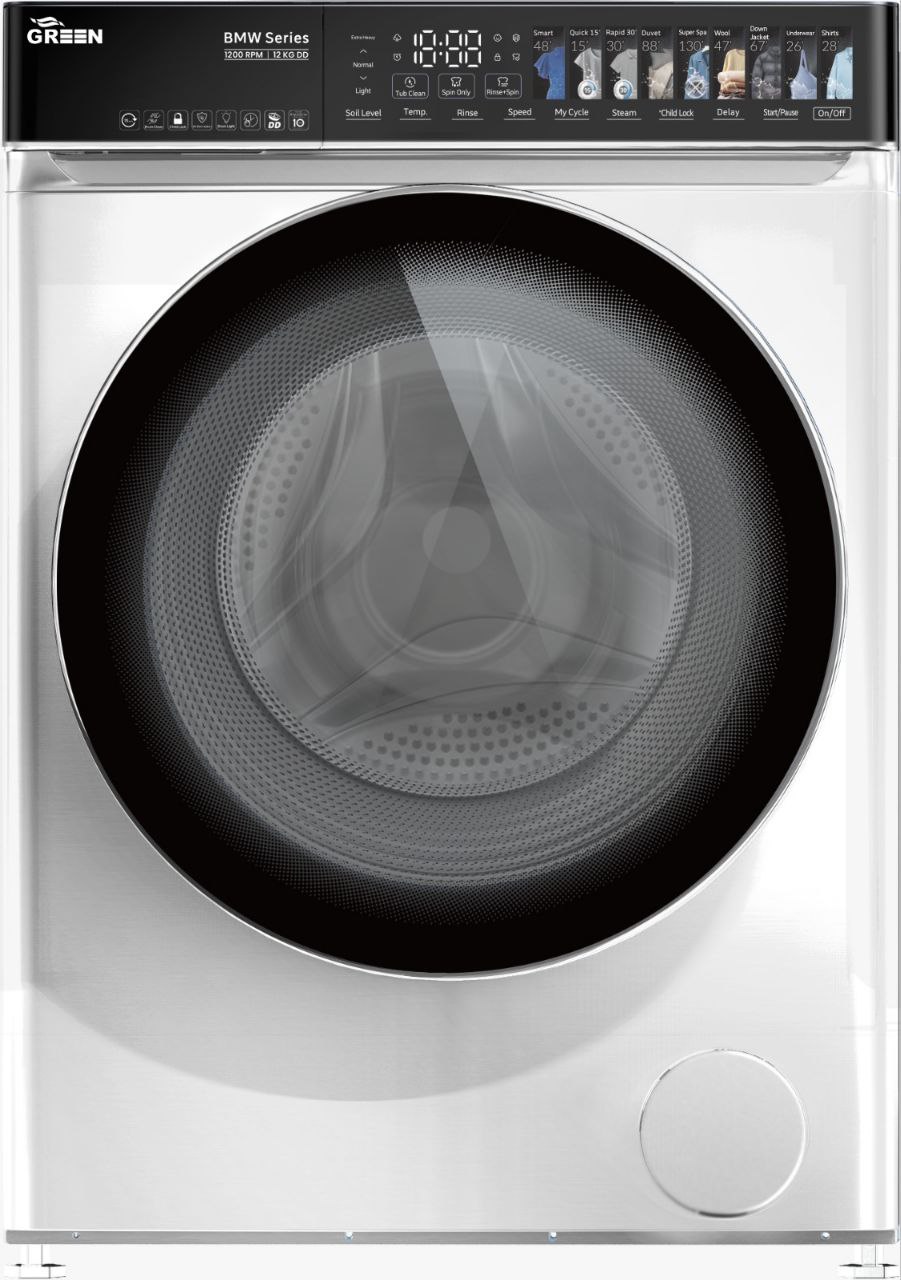 ماشین لباسشویی 12 کیلویی گرین