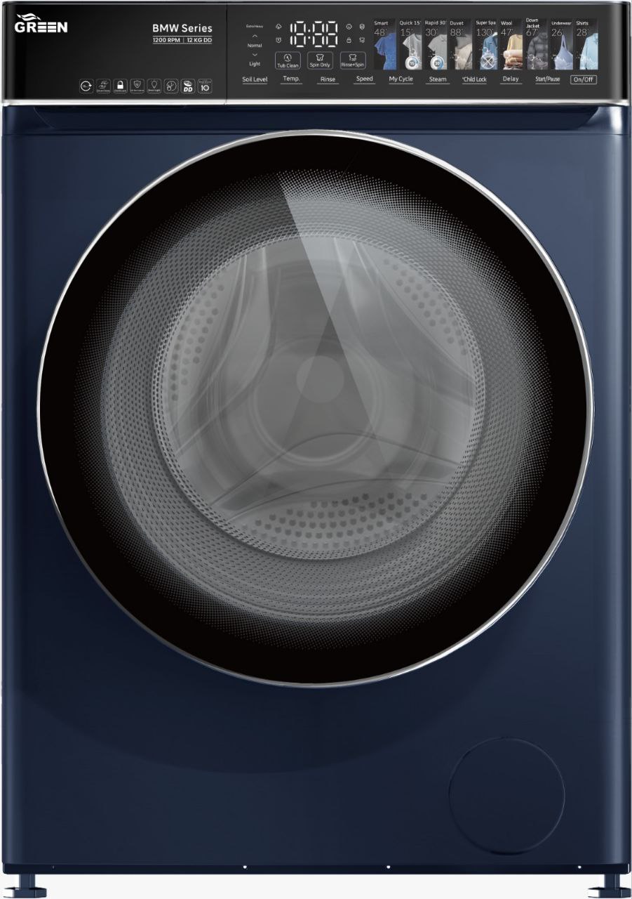 ماشین لباسشویی 12 کیلویی گرین