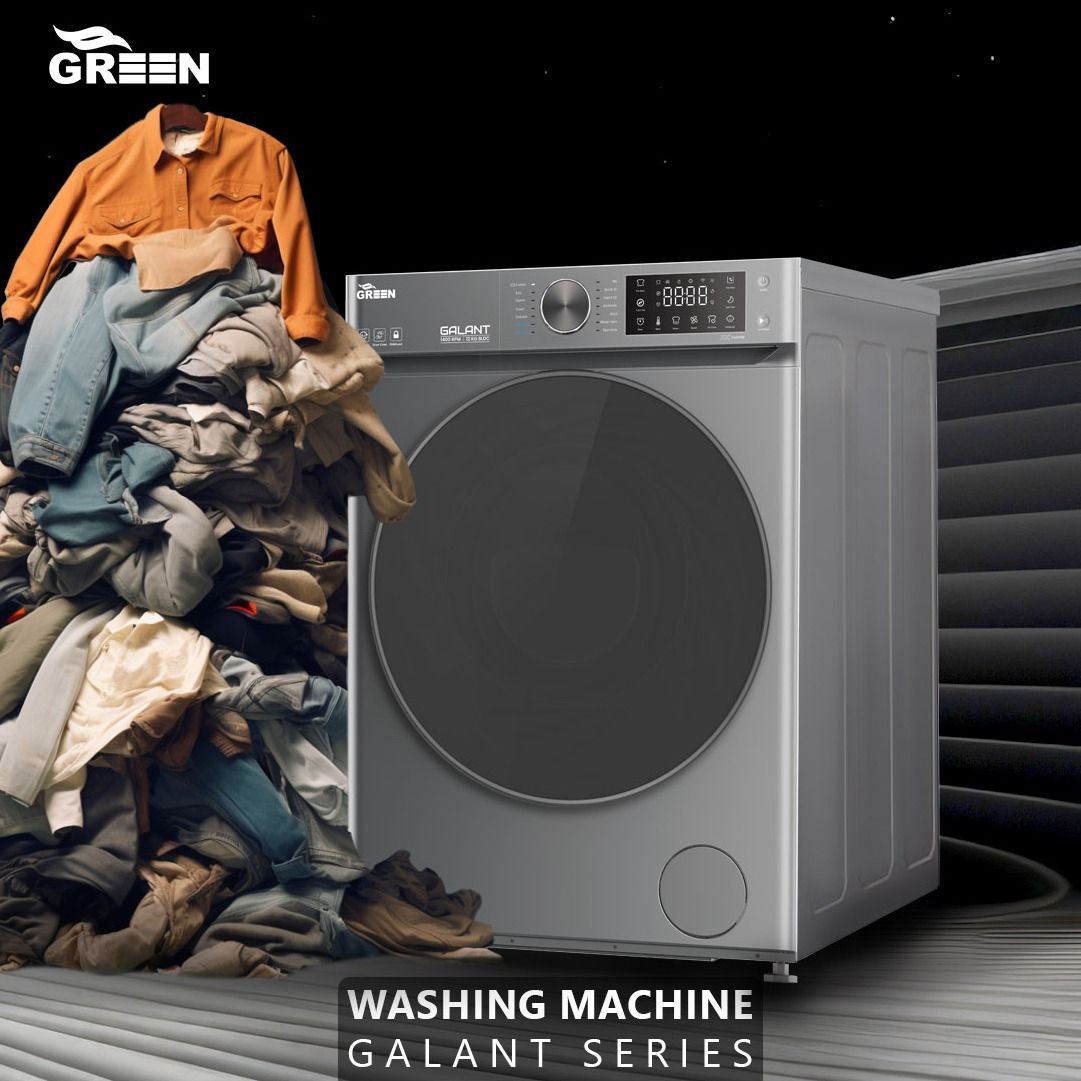 ماشین لباسشویی 12 کیلویی گرین